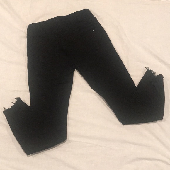 A’2ND Black Destructed Stretch Ankle Skinny 7 - Picture 10 of 16
